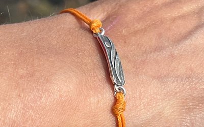Flyte armbånd oransje