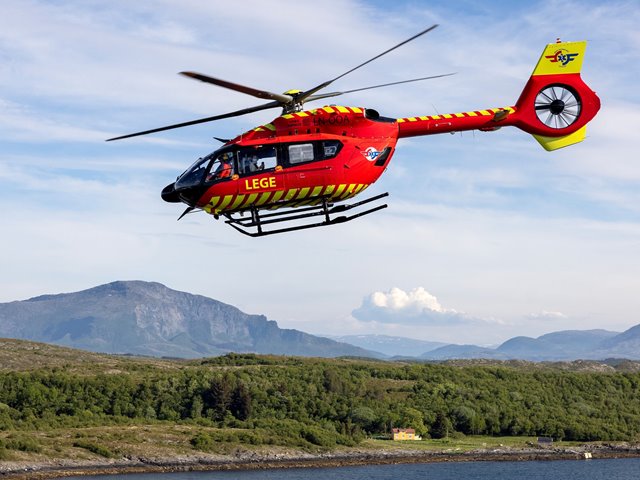 Norsk luftambulanse ønskes velkommen i Flyte